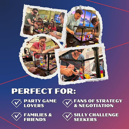 Tiny Laser Heist – Hilarious 3D Heist Game Outsmart &amp Negotiate for The Loot Fun Cooperative Board Game for Ages 12+ Perfect for Game Nights &amp Parties 3-6 Players