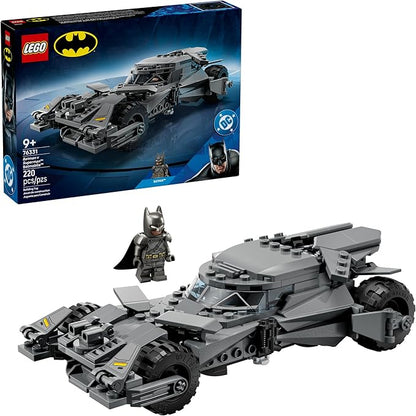 LEGO DC Batman: Batman v Superman Batmobile Building Blocks Set - Super Hero Toy for Kids Boys &amp Girls Ages 9+ - with Armored Minifigure &amp Golden Coin - Gift Idea for Birthdays - 76331