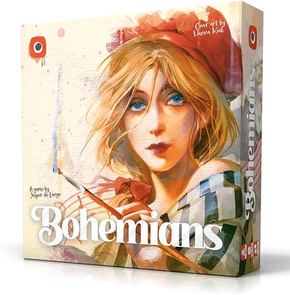 Bohemians by Portal Games | Strategy Board Game | 1-4 Players | Ages 14+ | 45-60 Min Playtime