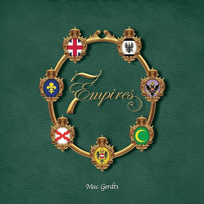 Rio Grande Games 7 Empires: Strategy Board Game 18th Century Medieval Empire Building for 2-6 Players Ages 14+