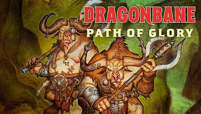 Free League Publishing Dragonbane: Path of Glory Roleplaying Adventure Expansion Tabletop Roleplaying for Adults Family Teens 12+