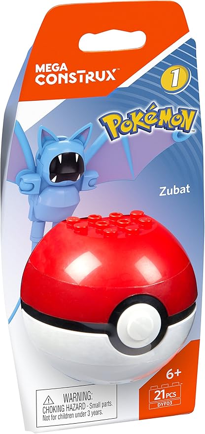 Mega Bloks Construx Pokemon Zubat Building Set