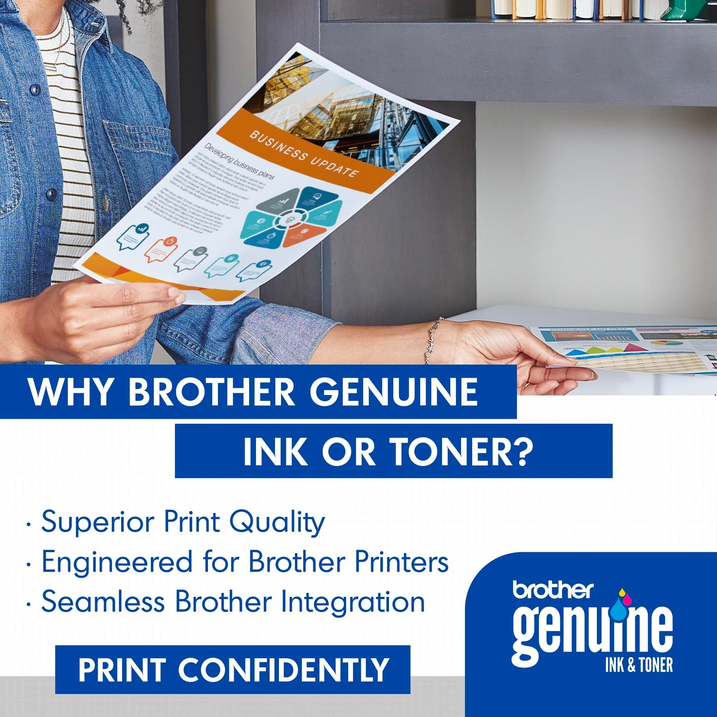 Brother TN-336BK DCP-L8400 L8450 HL-L8250 L8350 MFC-L8600 L8650 L8850 Toner Cartridge (Black) in Retail Packaging