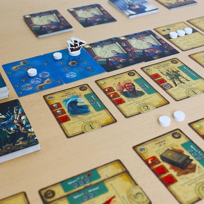 Adamastor Board Game - Hand &amp Tableau Management Strategy Game Set in The Age of Discovery Story-Driven Family Fun for Kids &amp Adults Ages 14+ 1+ Players 30 Minute Playtime