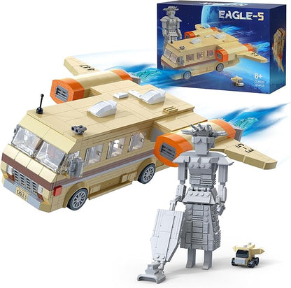 Mega Maid Spaceballs Eagle 5 Creative Building Kit for AdultKidsDesktop Building Set Toy Compatible with LegoChristmas Bithday Gift(1068PCS)
