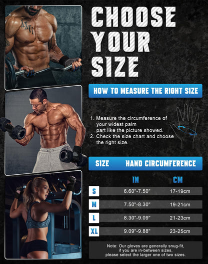 COFIT Breathable Workout Gloves, Antislip Weight Lifting Gym Gloves for Men Women, Superior Grip & Palm Protection for Weightlifting, Fitness, Exercise, Training