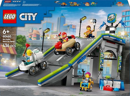 LEGO 60460 City Race Car Jump Course Toy Toy Birthday Gift Blocks Educational Boys Girls Children 6 Years 7 Years 8 9 Years Old Vehicle Car Mini Car