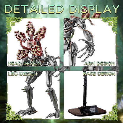 2 in 1 Strange Cannibal Flower Building Blocks Sets Horror Model Toys for Adults Teens 858 PCS