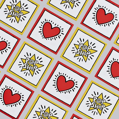 WS Game Company Keith Haring Monopoly – Pop Shop 40th Anniversary Edition – Premium Art-Wrapped Collector’s Board Game – Featuring Iconic Art Custom Metal Tokens and Dancing Figure Pieces (Ages 8+)