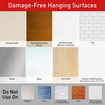 Command Large Satin Brass Double Hooks, 2 Coat Hooks and 2 Command Strips, Damage-Free Hanging with Adhesive, No Tools Great for Hanging Home Decor, Holds up to 4 lb