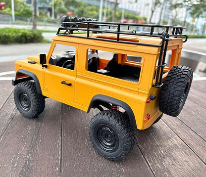 1/12 RC Crawler MN98 Remote Control Truck Off Road RC Rock Crawler 4x4 Land Rover All Terrain Hobby Climber for Adult 2 Speed Full Proportional 280 Motor Upgraded Chassis 2 Batteries