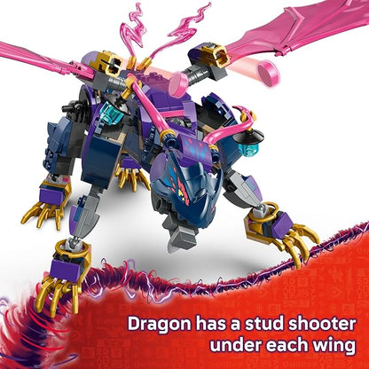 LEGO NINJAGO Rontu The Master Dragon Building Toy - Dragons Rising Model Building Kit for Boys &amp Girls Ages 7+ - Kids Toy W/ 4 Ninja Minifigures &amp Dragon Figurine - Gift Idea for Birthdays -