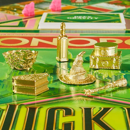 Monopoly Wicked Edition Board Game | Inspired by The Motion Picture | Ages 8+ | 2 to 6 Players | 30 Mins. | Family Games for Kids Teens and Adults