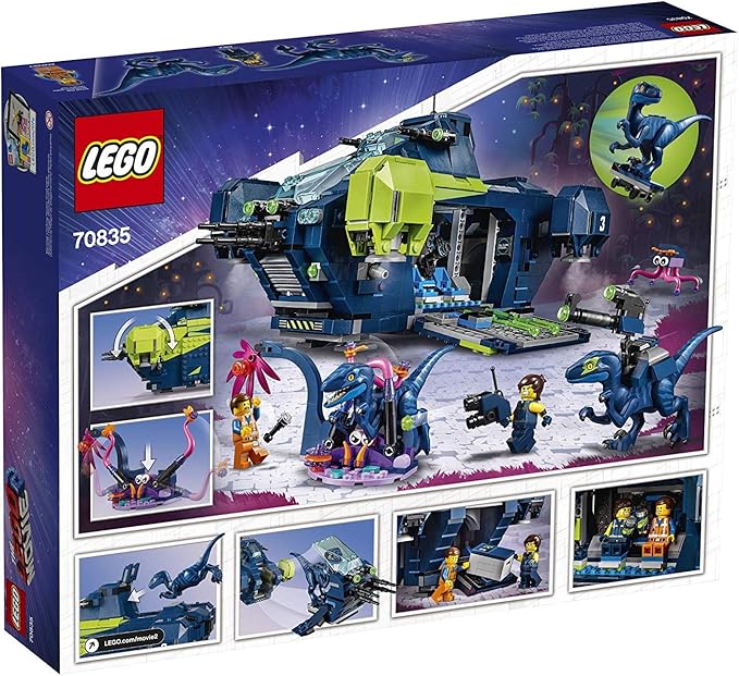LEGO THE LEGO MOVIE 2 Rex’s Rexplorer! 70835 Building Kit Spaceship Toy with Dinosaur Figures 2019 (1172 Pieces)
