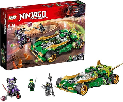 Ninjago Ninja Nightcrawler Bike &amp Car with Shooter Function Masters of Spinjitzu Building Set