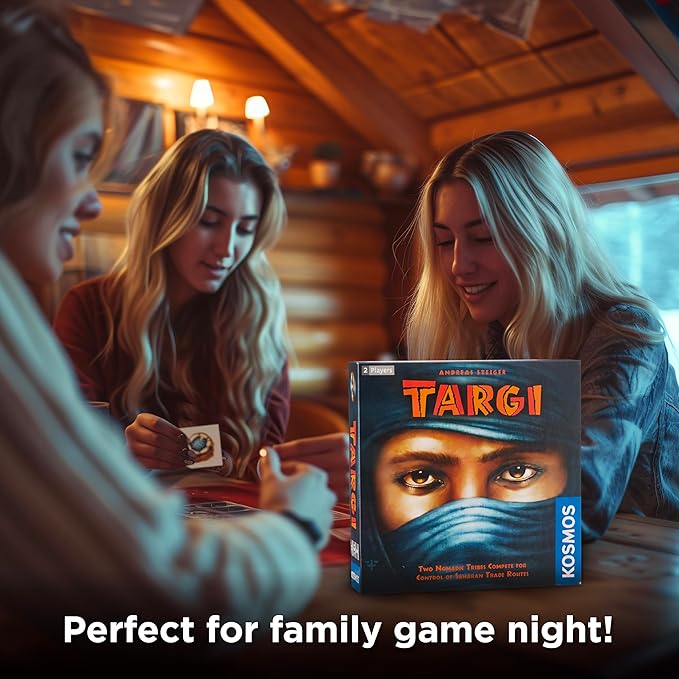 Thames &amp Kosmos | Targi | Two Player Game | Strategy Board Game | Golden Geek Award Nominee | Kennerspiel Des Jahres Award Finalist