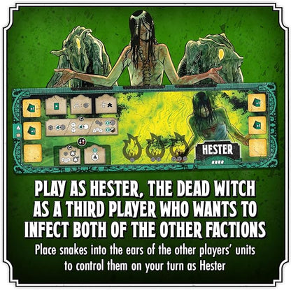 Harrow County: The Game of Gothic Conflict | Asymmetric Horror Strategy Board Game | 1–3 Players (Solo Mode Included) | Ages 14+ | Spooky Halloween Board Game by Off The Page Games