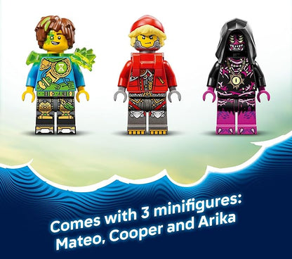 LEGO DREAMZzz Nightmare Scorpion Digger Building Toy for Boys &amp Girls - Pretend Play Set for Kids Ages 7+ - with 2 Build Options 3 Minifigures &amp Treasure Creature - Gift Idea for Birthdays -