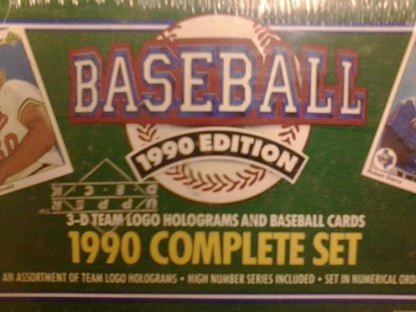 Upperdeck 1990 MLB Baseball Card Collectors Choice Complete Set