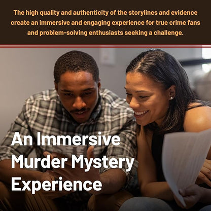 Hunt A Killer: Camp Calamity - Solve a Murder at a Summer Camp Interactive Unsolved Mysteries Game Mystery Box for Game Night Murder Mysteries Card Puzzle and Board Games for Ages 14+