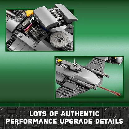 LEGO Star Wars The Mandalorian's N-1 Starfighter 75325 Building Set - The Book of Boba Fett Featuring Baby Yoda Grogu and Droid Toy Figures Birthday Gift idea for Kids Boys &amp Girls Ages 9+