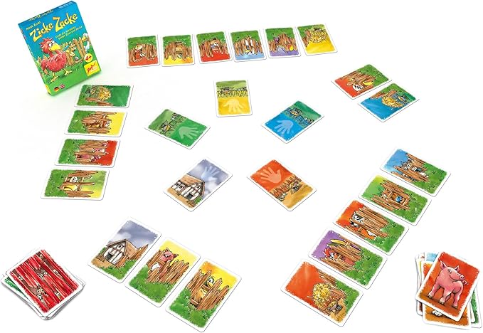 Zoch 601105102 Zicke Zacke Kartenspiel Game