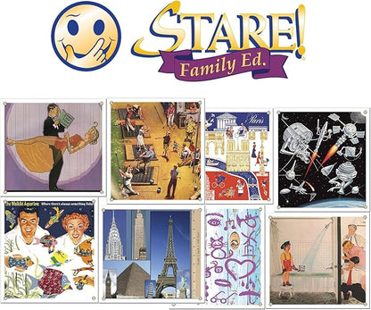 Stare - Fun Game of Visual Recall Where Quirky Image Cards Challenge Players' Minds – Classic for Adult &amp Family Game Night