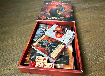 Plaid Hat Games Ashes Reborn: Corpse of Viros Deluxe Game – Cooperative Expansion for 1-2 Players Ages 14+ – Battle Against The Chimera – Requires Master Set