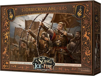 A Song of Ice and Fire Tabletop Miniatures Stormcrow Archers Unit Box - Deadly Mercenary Marksmen Strategy Game for Adults Ages 14+ 2+ Players 45-60 Minute Playtime Made by CMON