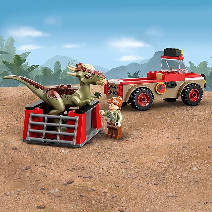 LEGO Jurassic World Stygimoloch Dinosaur Escape 76939 Building Kit Cool Dinosaur Toy Playset for Kids Aged 4 and up New 2021 (129 Pieces)