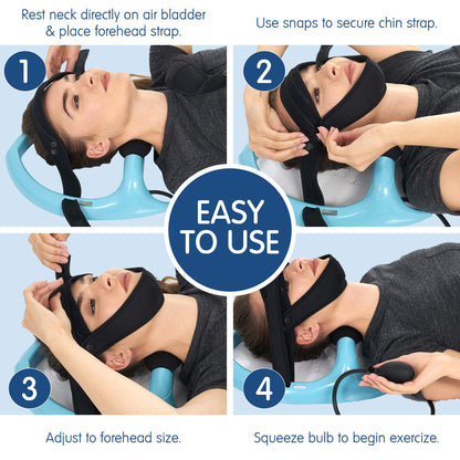 AllSett Health Posture Neck Exercising Cervical Spine Hydrator Pump