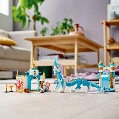 LEGO Disney Raya and Sisu Dragon 43184 A Unique Toy and Building Kit Best for Kids Who Like Stories with Dragons and Adventuring with Strong Disney Characters New 2021 (216 Pieces)