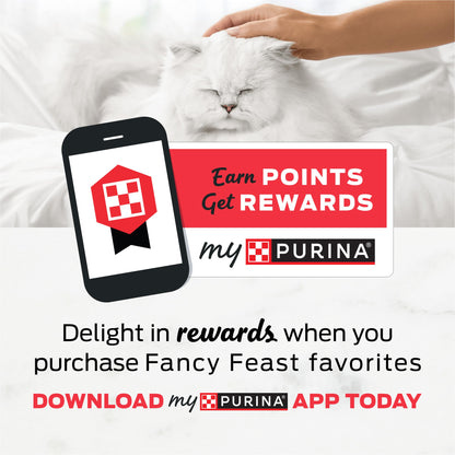 Purina Fancy Feast Seafood Classic Pate Collection Grain Free Wet Cat Food Variety Pack - (2 Packs of 12) 3 oz. Cans