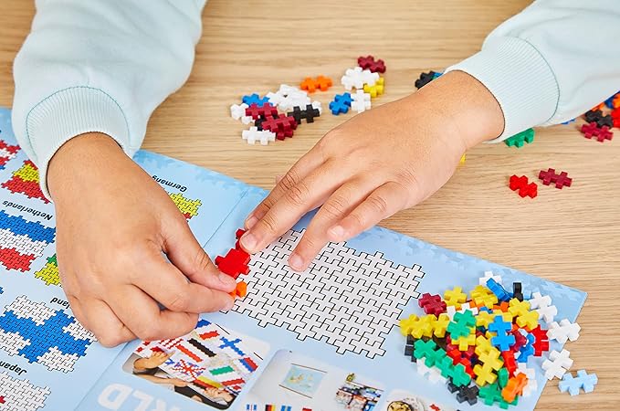 Plus Plus - 700-piece World Flags Discovery Kit - Building Set - PP3932