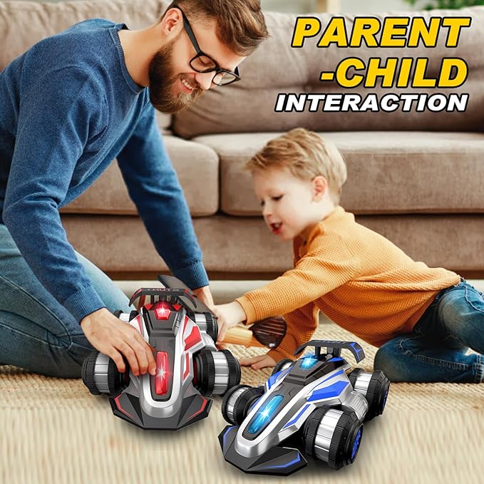 Remote Controlled Drift Stunt Car Light and Music RC Cars 360 ° Rotation Suspended Car 2.4G4WD Remote Control Cars Birthday Gift for Boys and Girls Aged 5-13