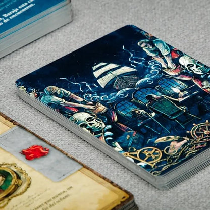 Adamastor Board Game - Hand &amp Tableau Management Strategy Game Set in The Age of Discovery Story-Driven Family Fun for Kids &amp Adults Ages 14+ 1+ Players 30 Minute Playtime