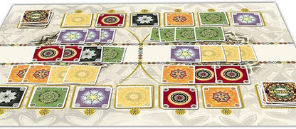 Mandala Board Game | Challenging Two-Player Game with Beautiful Abstract Art | Strategy Board Game for Adults and Kids | Ages 10+ | 2 Players | Average Playtime 30 Minutes | Made by Lookout Games