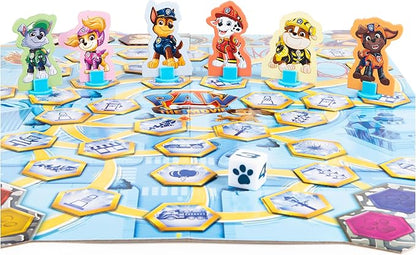 PAW Patrol: The Movie 4-Game Adventure City Pack Memory Match Pop-Up Wooden Dominoes &amp Lookout Games PAW Patrol Toys for Kids Ages 4 and up