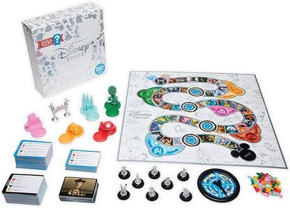 The Magical World of Disney Trivia Games – Board Games for Family Night Family Games Multi-Player Board Game Family Board Game Travel Games Disney Game Ages 6+