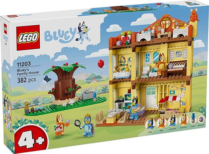 Lego 11203 Bruy Family House Toy Birthday Present Blocks Educational Boys Girls Children 4 5 6 Years Old Pretend Play Pretend Play