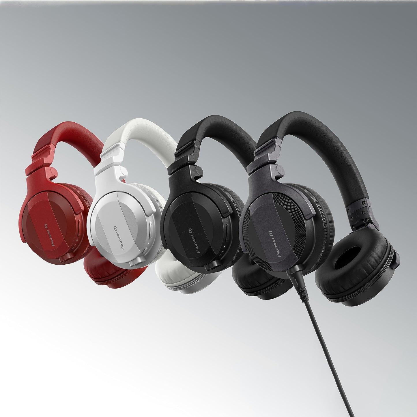 Pioneer DJ HDJ-CUE1 On-Ear Wired Headphones, Dark Silver