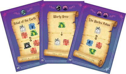 AEG Whirling Witchcraft | Use Recipes Generate Magical Ingredients &amp Overflow Opponent's Cauldron | Halloween Board Game | 2-5 Players | Ages 10+