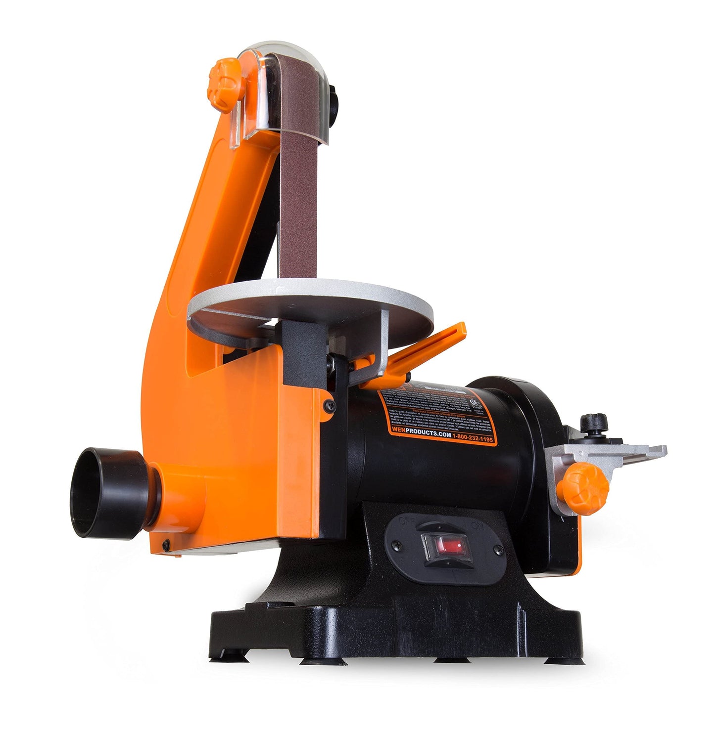 WEN Benchtop Belt and Disc Sander with 1 x 30 in. Belt and 5 in. Sanding Disc (6515T)