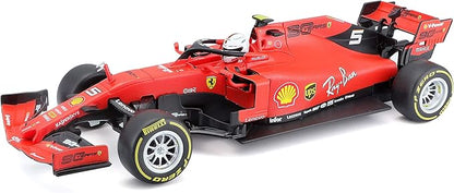 Maisto Tech Premium High-Performance R/C F1 Ferrari SF90 Leclerc Super Car - 2.4 GHZ - 1:24 Scale