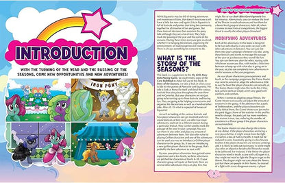 Renegade Game Studios My Little Pony RPG Seasonal Adventures Expansion Hardcover Sourcebook Book