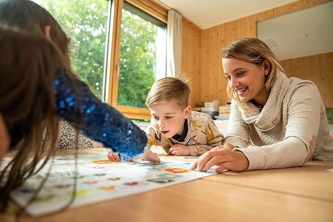 Concept Kids Animals - Cooperative Animal Guessing Game for Children! Fun Family Board Game for Kids &amp Adults Ages 4+ 2-12 Players 20 Minute Playtime Made by Repos Production