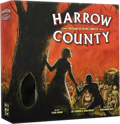 Harrow County: The Game of Gothic Conflict | Asymmetric Horror Strategy Board Game | 1–3 Players (Solo Mode Included) | Ages 14+ | Spooky Halloween Board Game by Off The Page Games