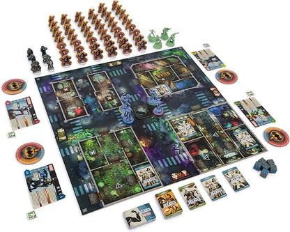Spin Master Games DCeased: Gotham City Outbreak Part of The Zombicide Collection Collectible DC Comics Miniatures Strategy Board Game Easter Gift 1-4 Players for Ages 14 &amp Up