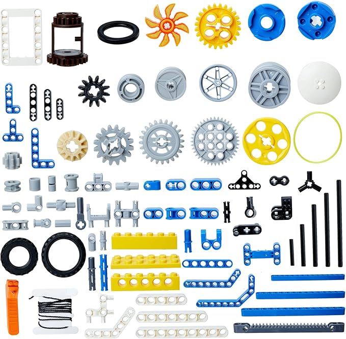 330Pcs Building Kit 12 in 1 STEM Toys with Electric Power Motor for Kids DIY Erector Set for Boys Girls Technic Building Suit Creative Play Great Gift for Kids Age 6+