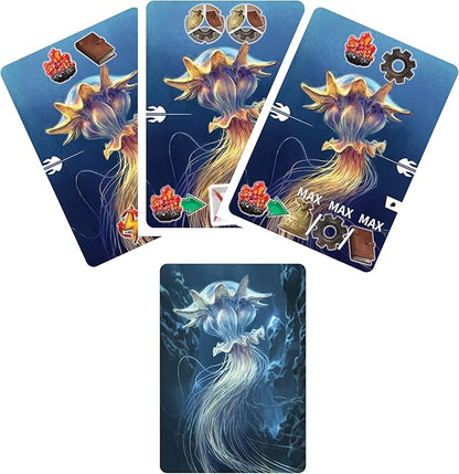 Revive: Call of The Abyss Board Game Expansion - Enhance Your Game with New Tribes and Scyphoz Cards! Strategy Game for Kids &amp Adults Ages 14+ 1-4 Players 60-90 Min Playtime Made by Aporta Gam